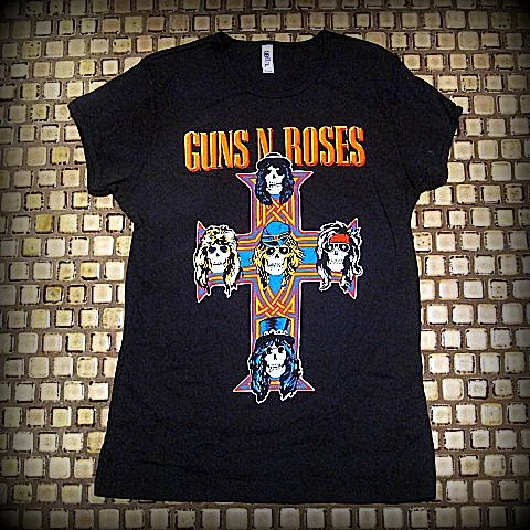 GUNS N' ROSES - Appetite for Destruction - Girls & Ladies Cut -T- Shirt